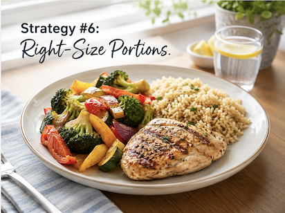 Wt Loss #6 Portion size