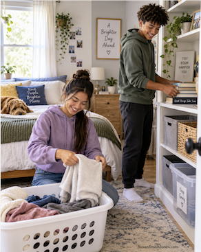 Declutter Teens Bedroom