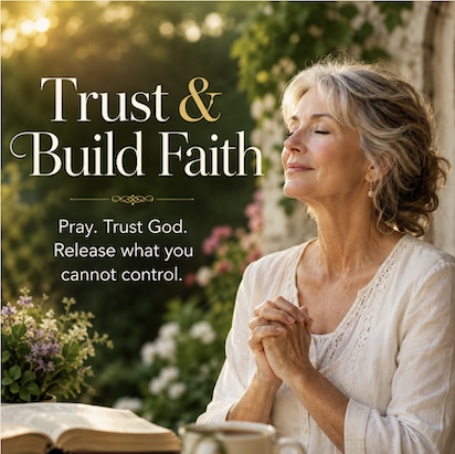 Trust and build faith lady
