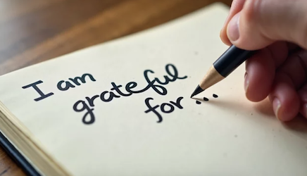 journaling for gratitude
