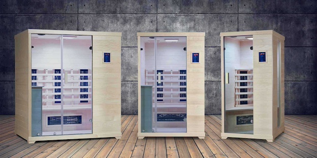 Infrared saunas Transcend 3 saunas